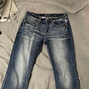 Mens Blue jeans by BKE, no holes